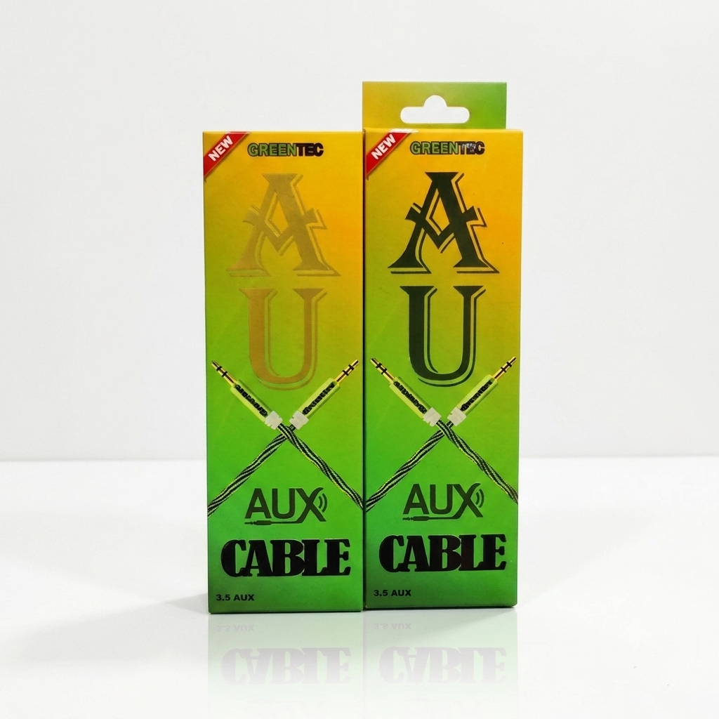 کابل AUX کنفی و برزنتی GREEN TEC